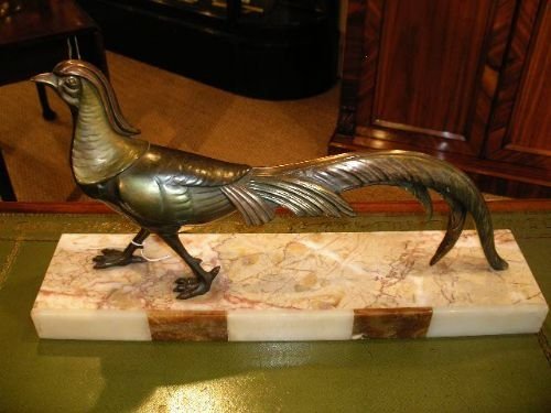 1930'S Spelter Pheasant